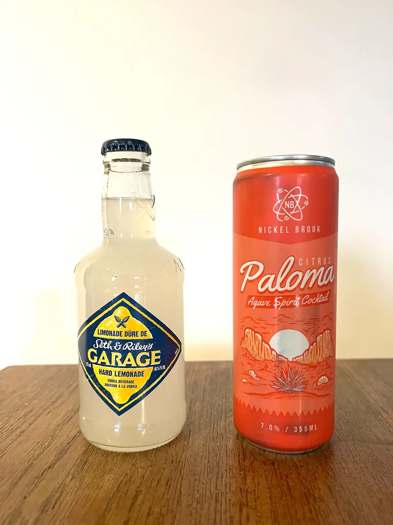 Vodka lemonade and agave spirit cocktail  photo 1