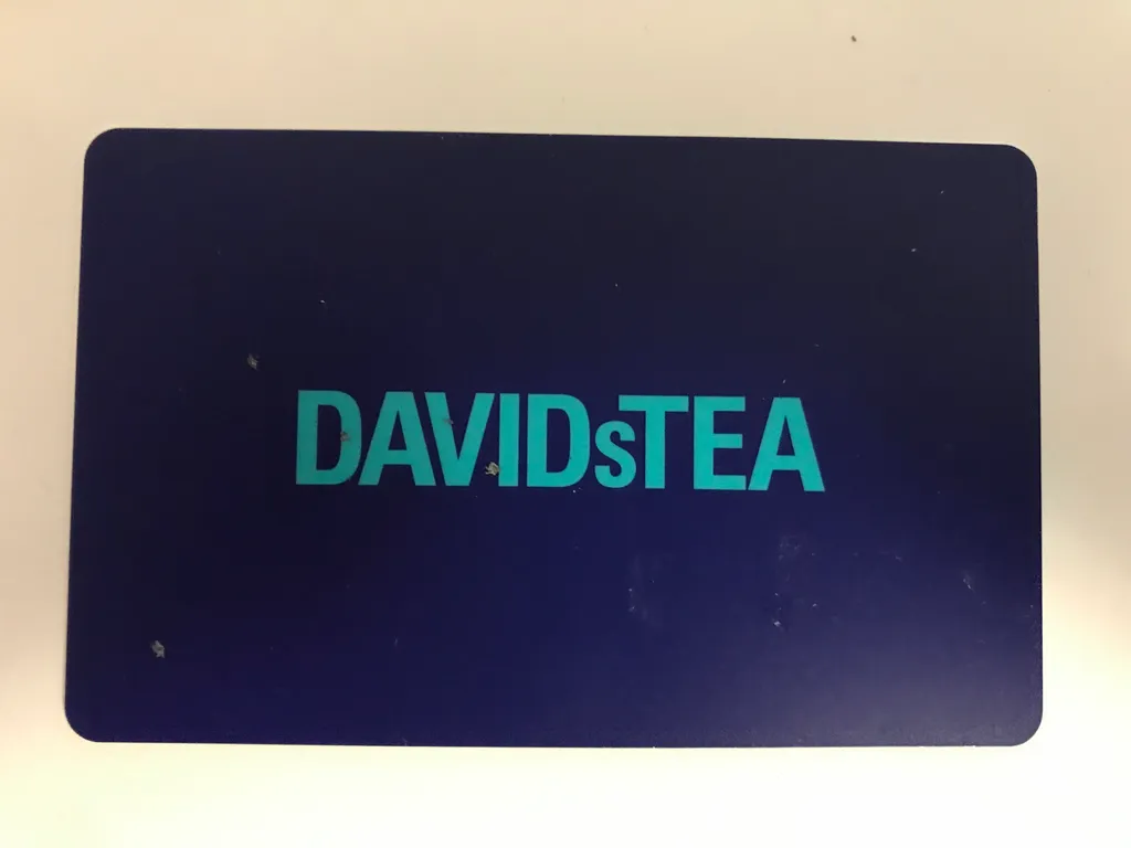David's Tea Gift Card $16.67 photo 1