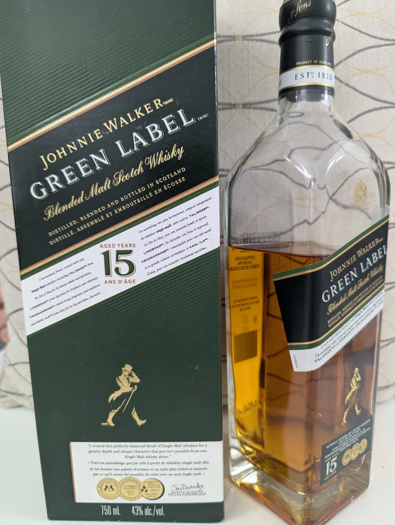 Johnnie Walker - Green label  photo 1
