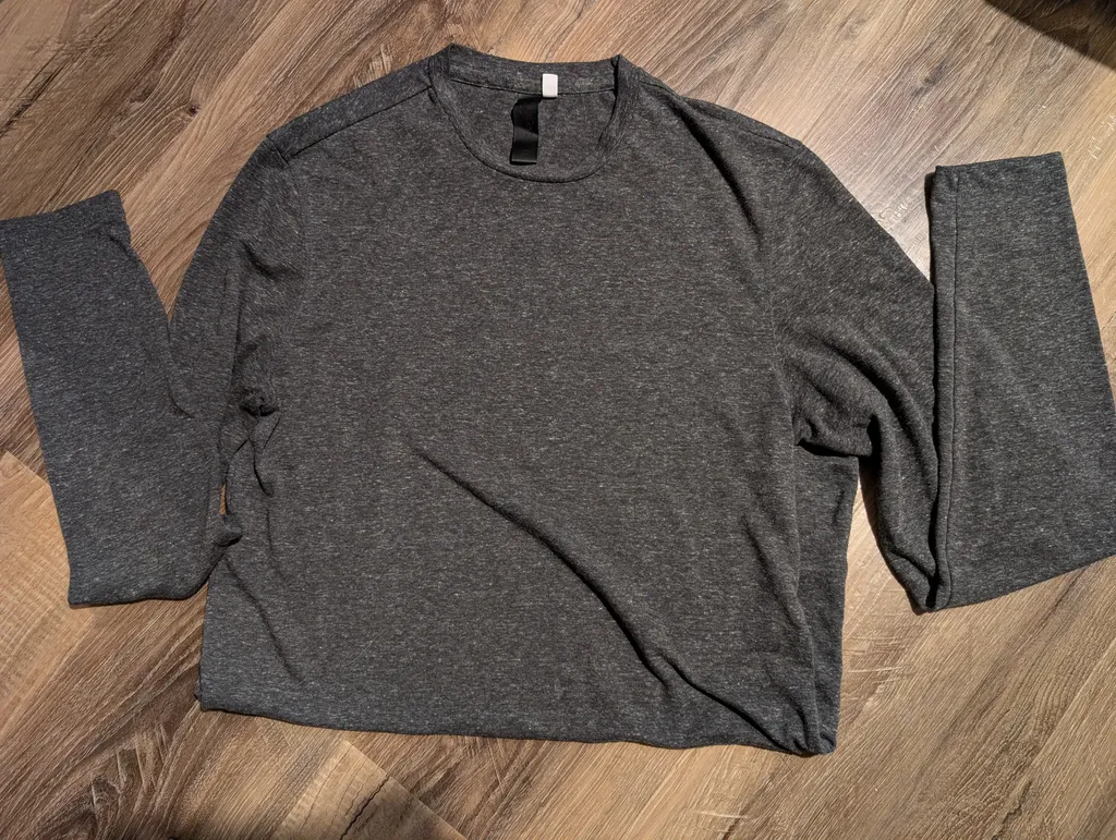 Grey Frank and oak long sleeve shirt photo 1