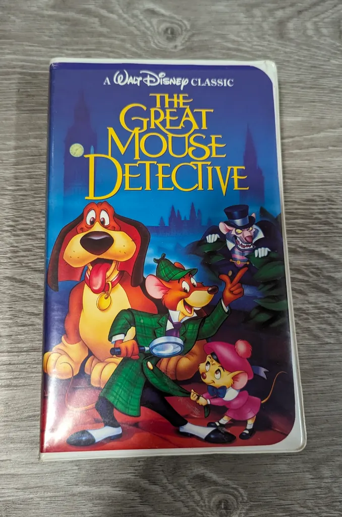 Walt Disney's The Great Mouse Detective VHS Movie photo 1