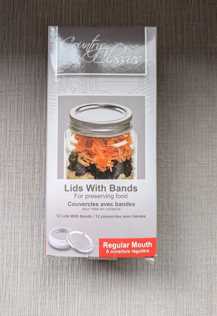 Brand New Country Classics Regular Mouth Canning Lids with Bands photo 1