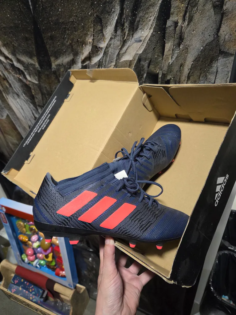 Ladies 9ish 9.5 Adidas Cleats  photo 1