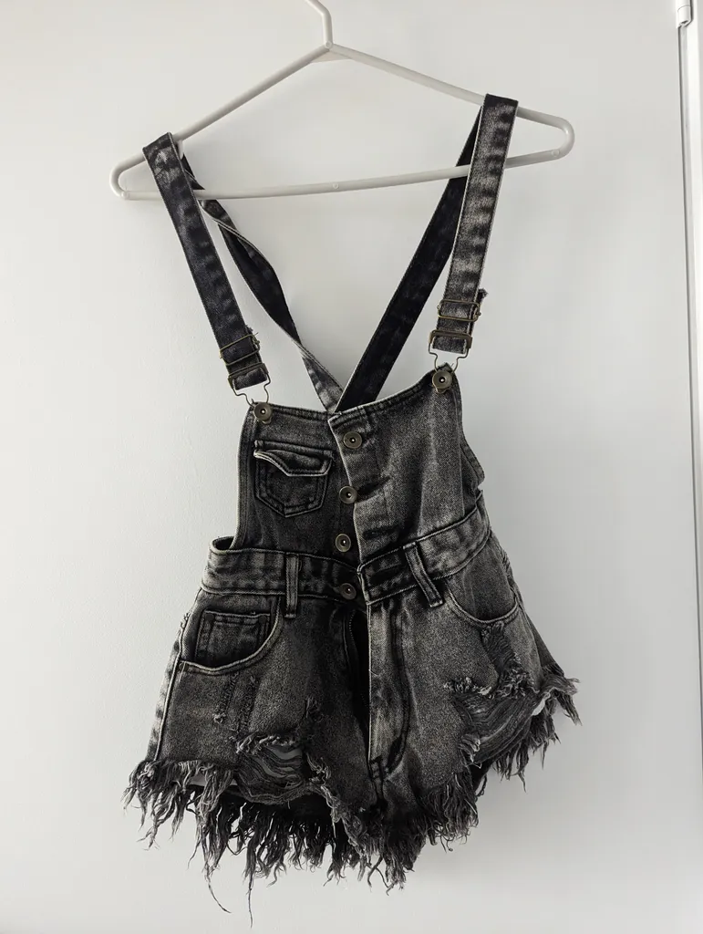 Denim Overalls - Size XS photo 1