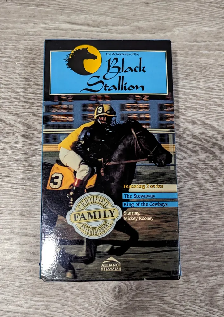 The Adventures of the Black Stallion VHS Tape photo 1