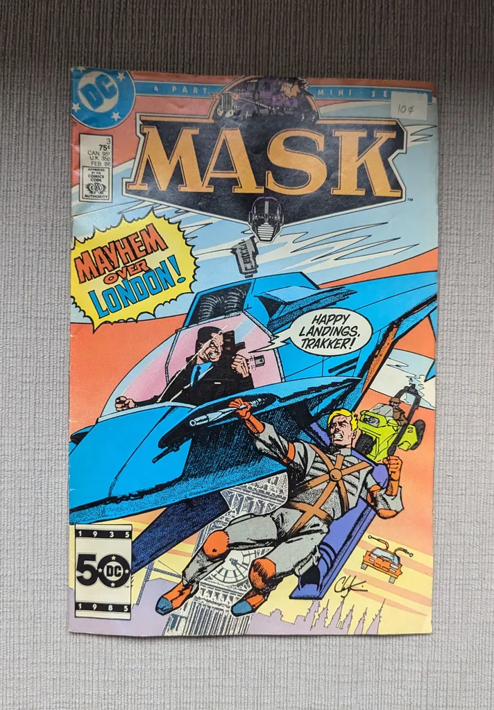 Mask DC Comic Book  photo 1