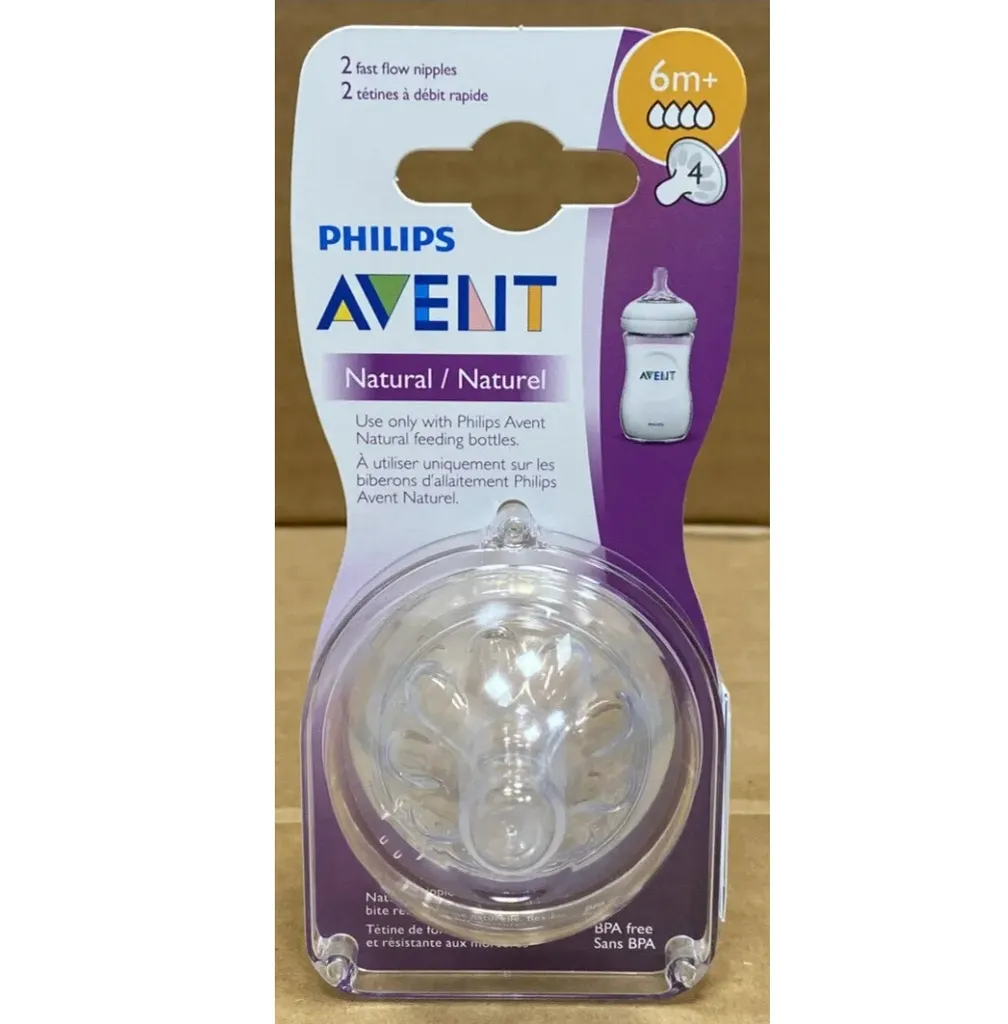 Phillips bottle nipples 6m+ photo 1