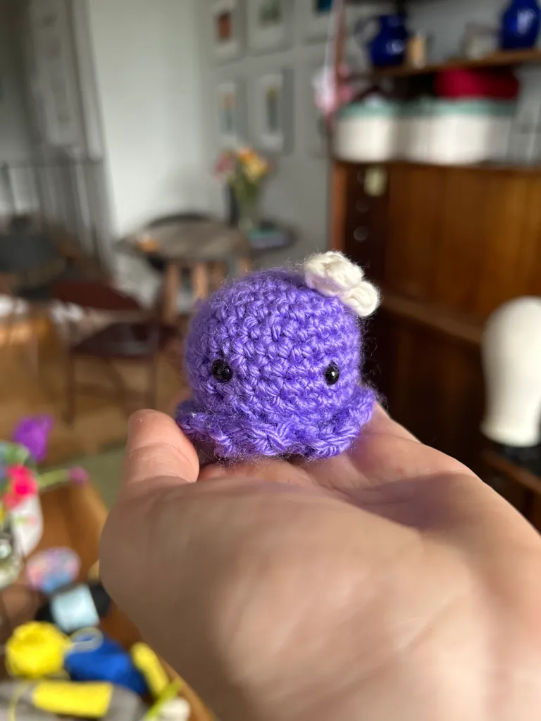 Little octopus amigurumi photo 1