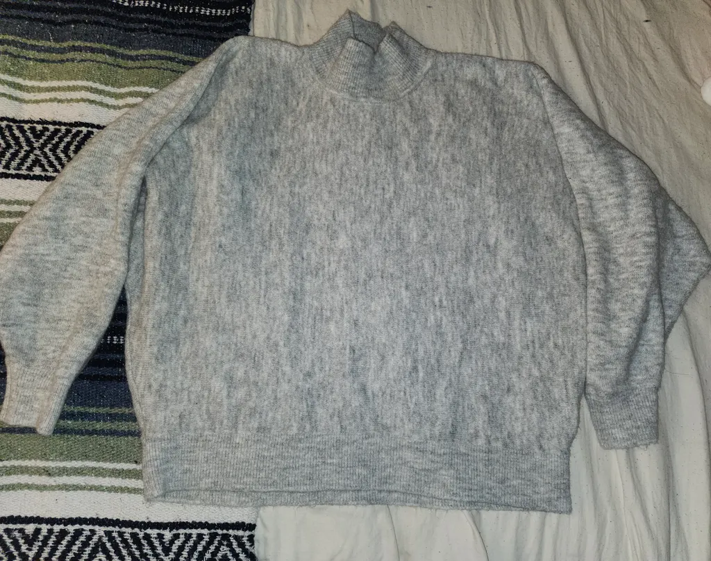 H&M Grey Knit Sweater  photo 1