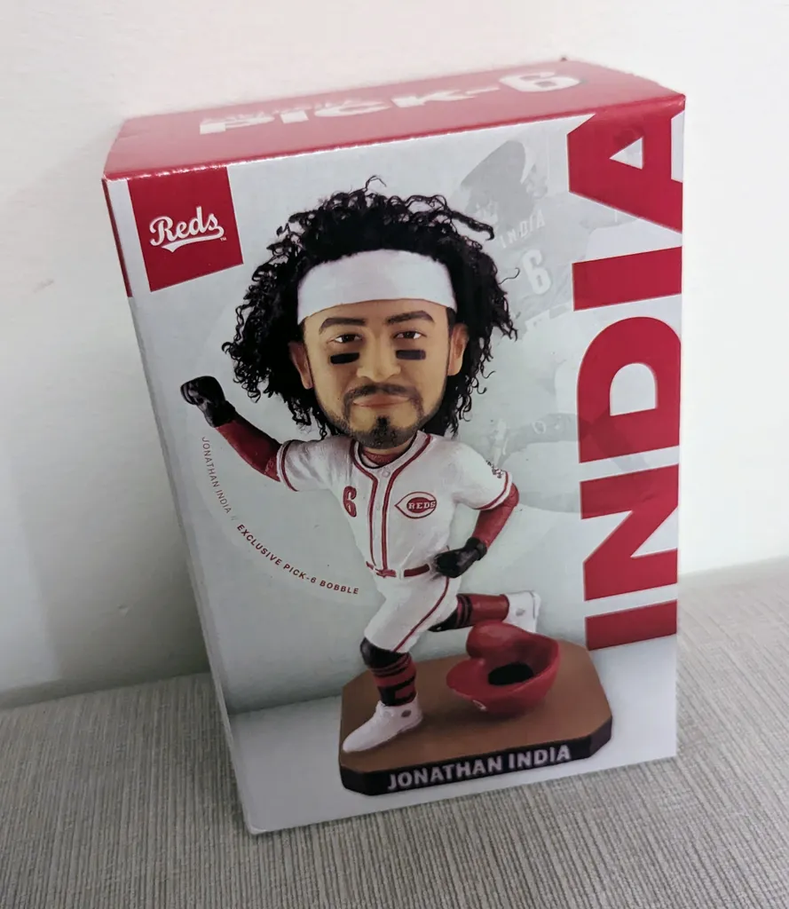 Brand New Jonathan India Bobblehead Cincinnati Reds photo 1