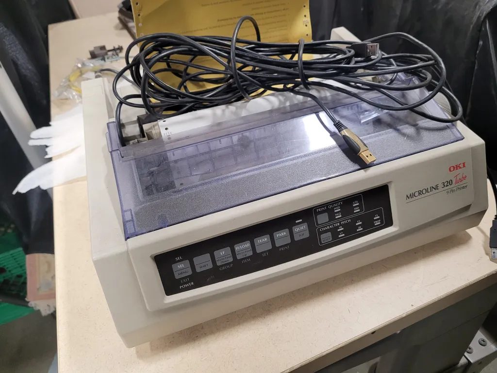 Dot matrix printer photo 1