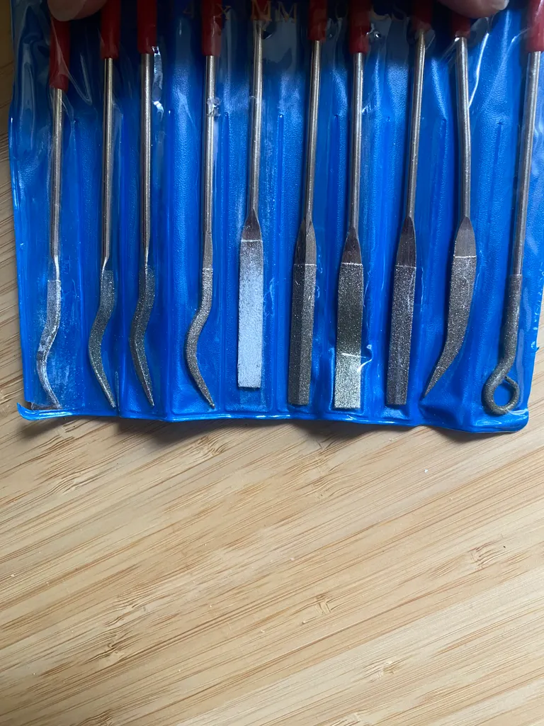 10pc diamond file set photo 1