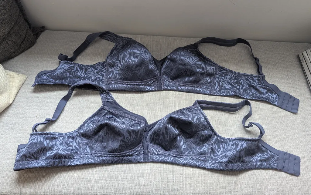 Brand New Two Blue Bras - Size 38C photo 1