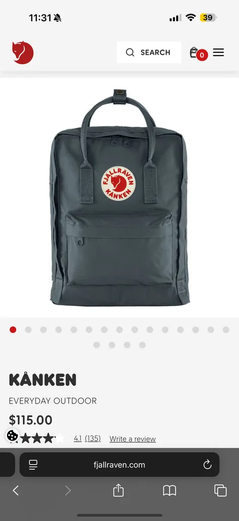 Fjallraven Kanken photo 1