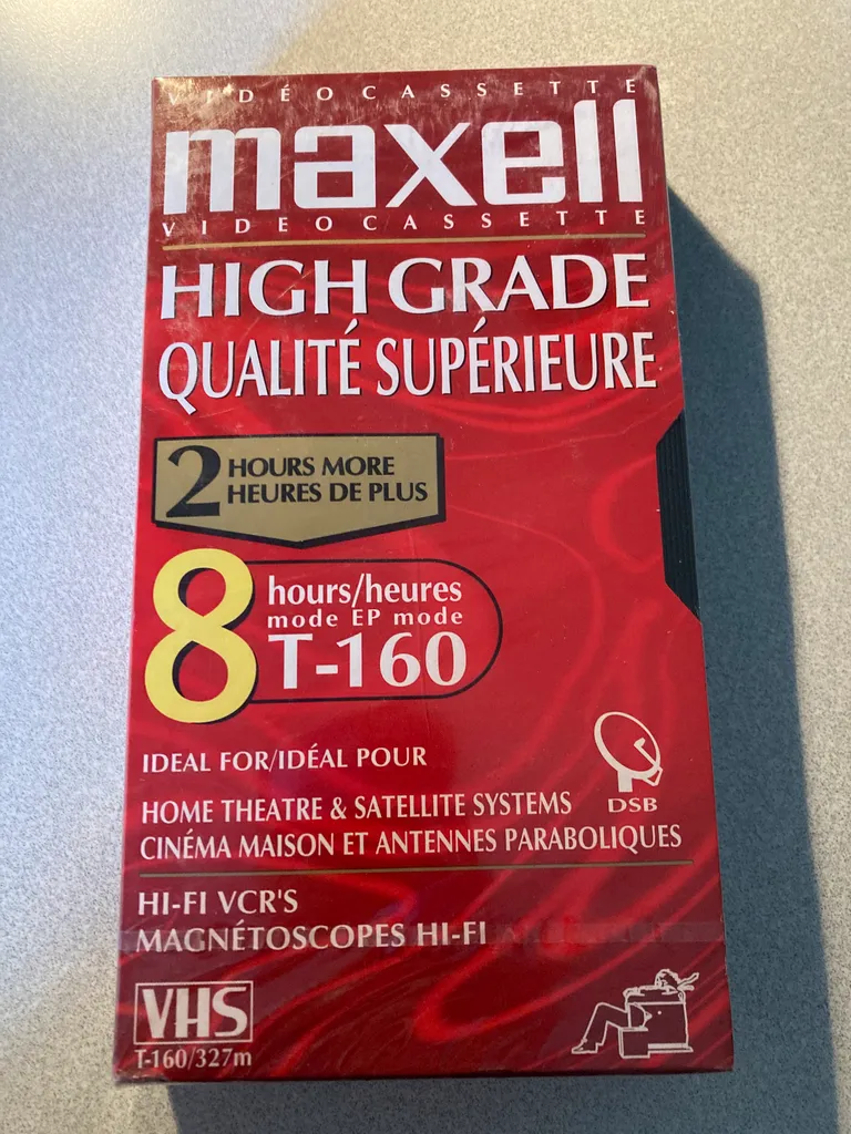 Sealed VHS Blank Tape photo 1