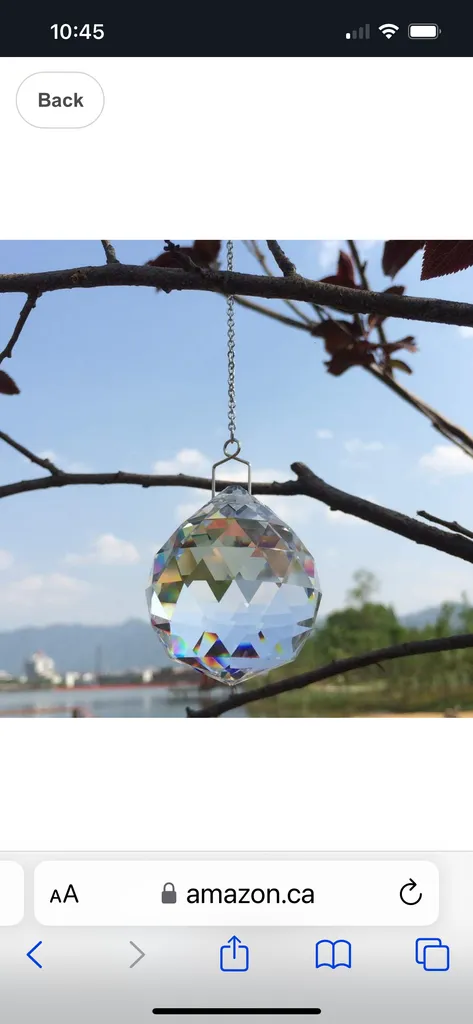 Sun catcher crystal photo 1