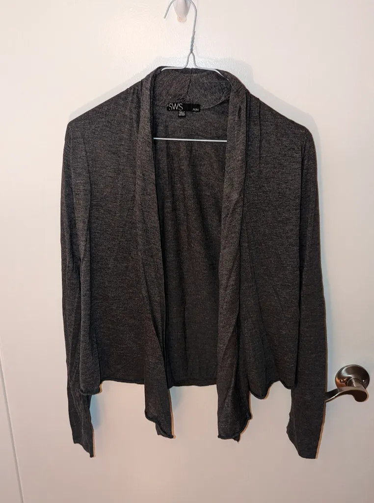 Brand New SWS Grey Cardigan - Size Women's Medium photo 1