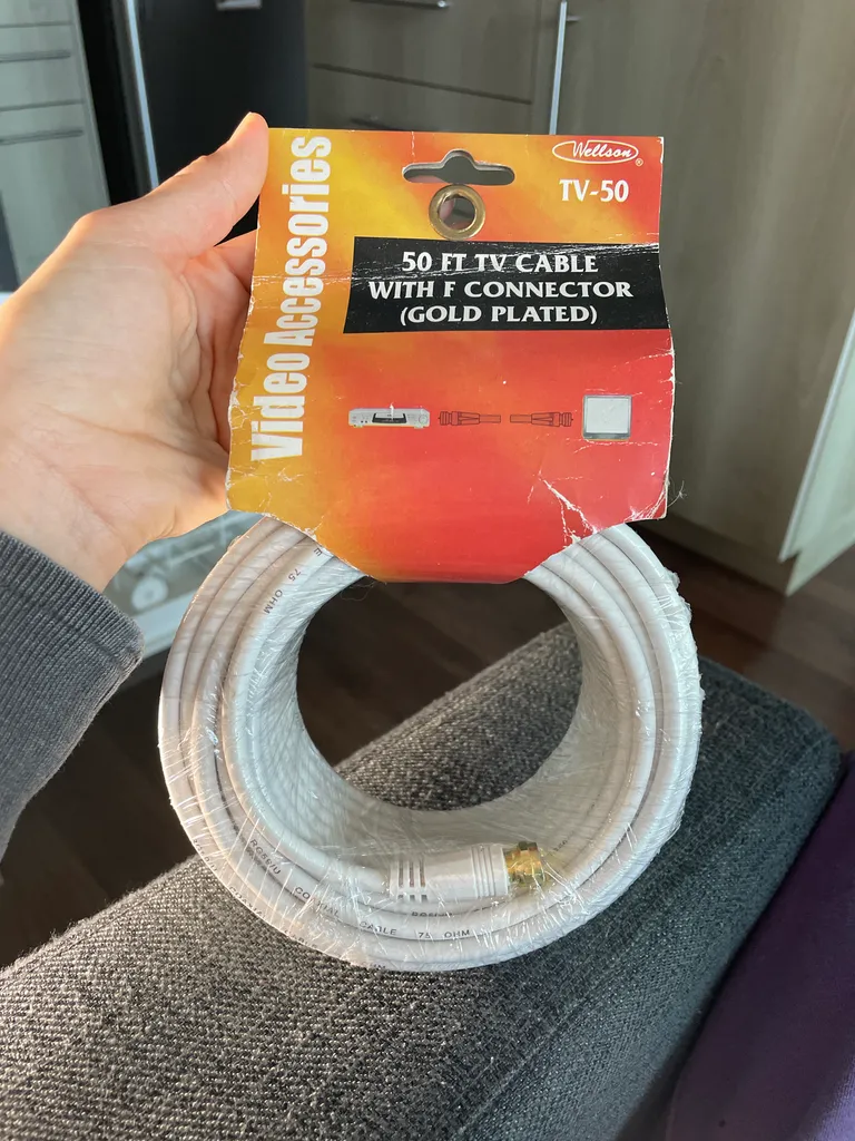 BN 50 feet TV cable  photo 1