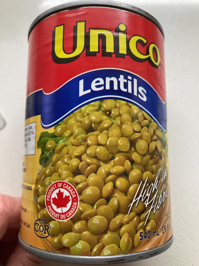 Canned Lentils photo 1