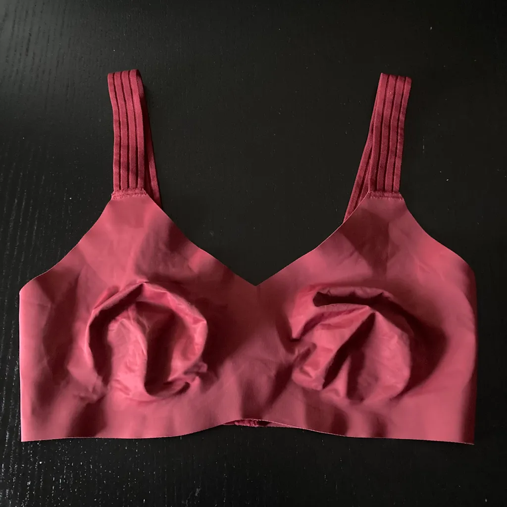Knix burgundy bra size 4 photo 1