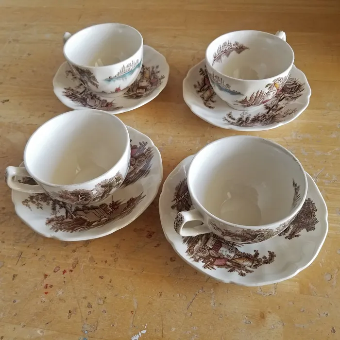 Antique Tea Cup Set photo 1