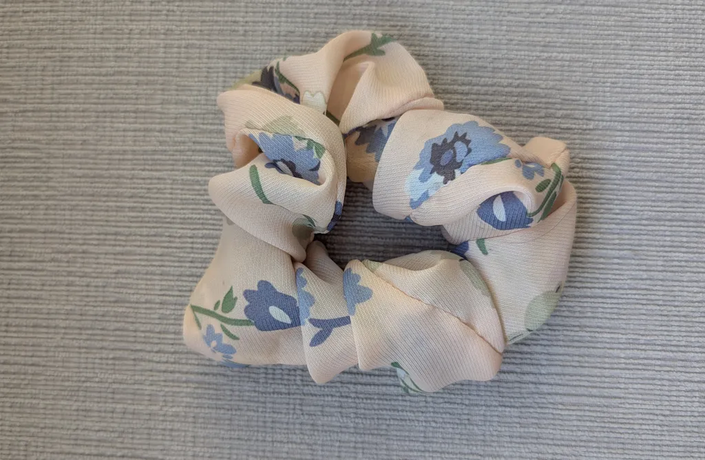 Brand New Floral Scrunchie photo 1