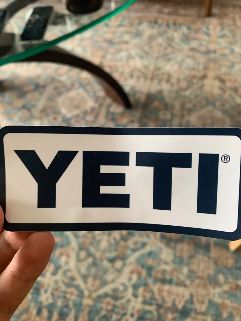 FREE - Yeti 
sticker  photo 1