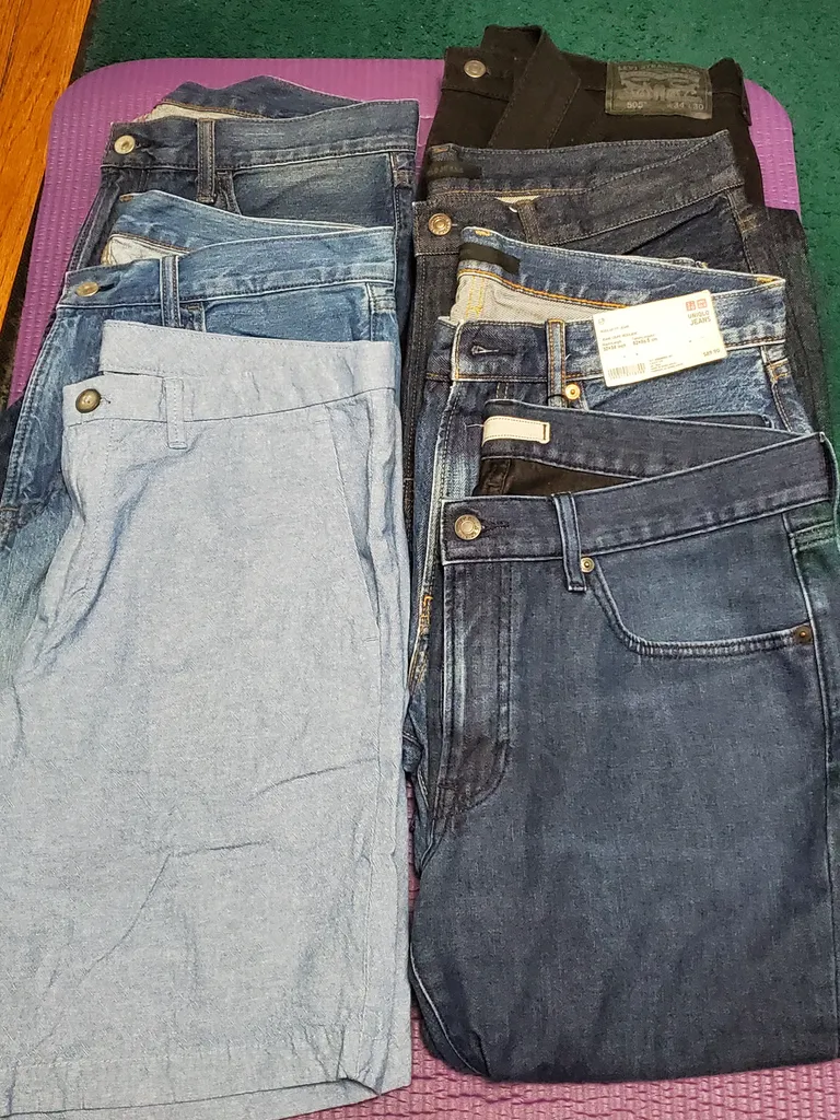 Uniqlo men's jeans and shorts  photo 1