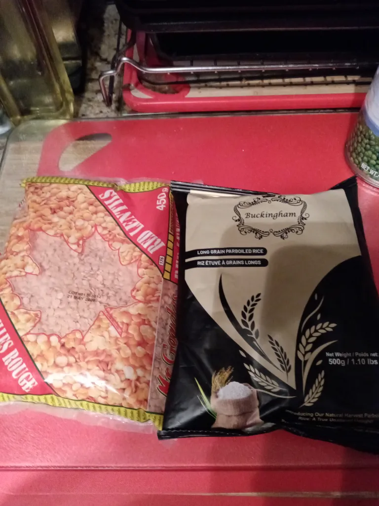 Lentils and rice photo 1