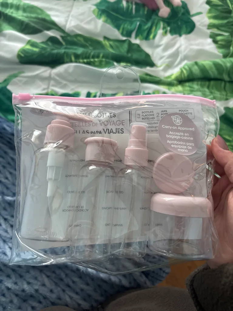 Pink Toiletry Travel Kit (Brand New) photo 1