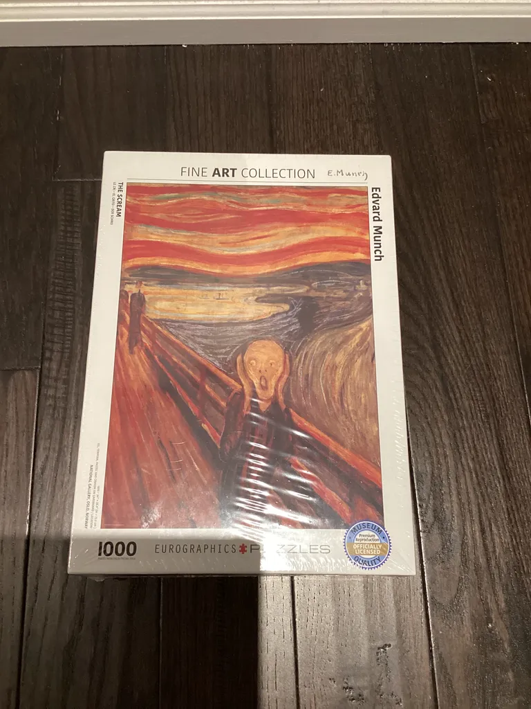 The scream puzzle photo 1