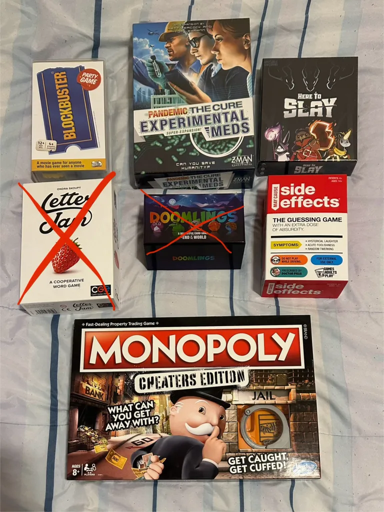 Brand New/Lightly Used Board Games photo 1