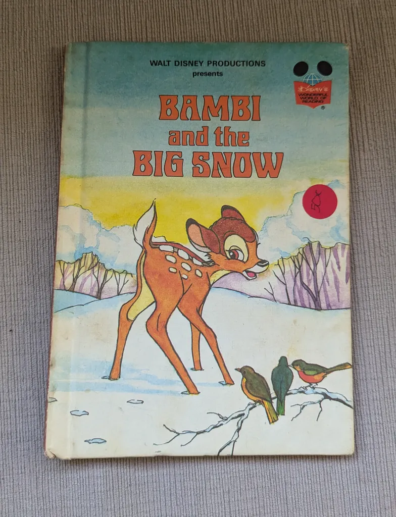 Bambi and the Big Snow - Walt Disney Productions Book photo 1