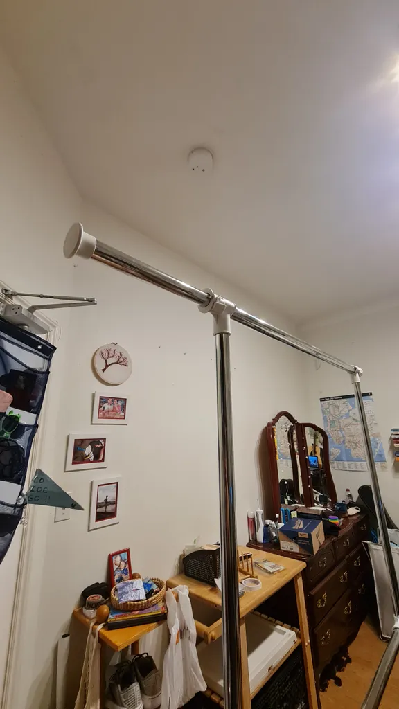 Two tier rolling rack photo 1