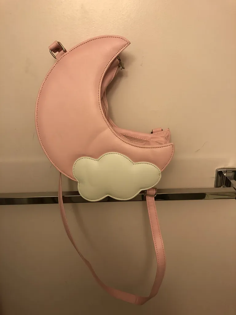 pink moon & cloud purse 🌙 ☁️  photo 1