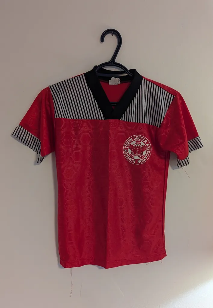 Vintage Dominion Soccer Jersey - Youth Medium photo 1