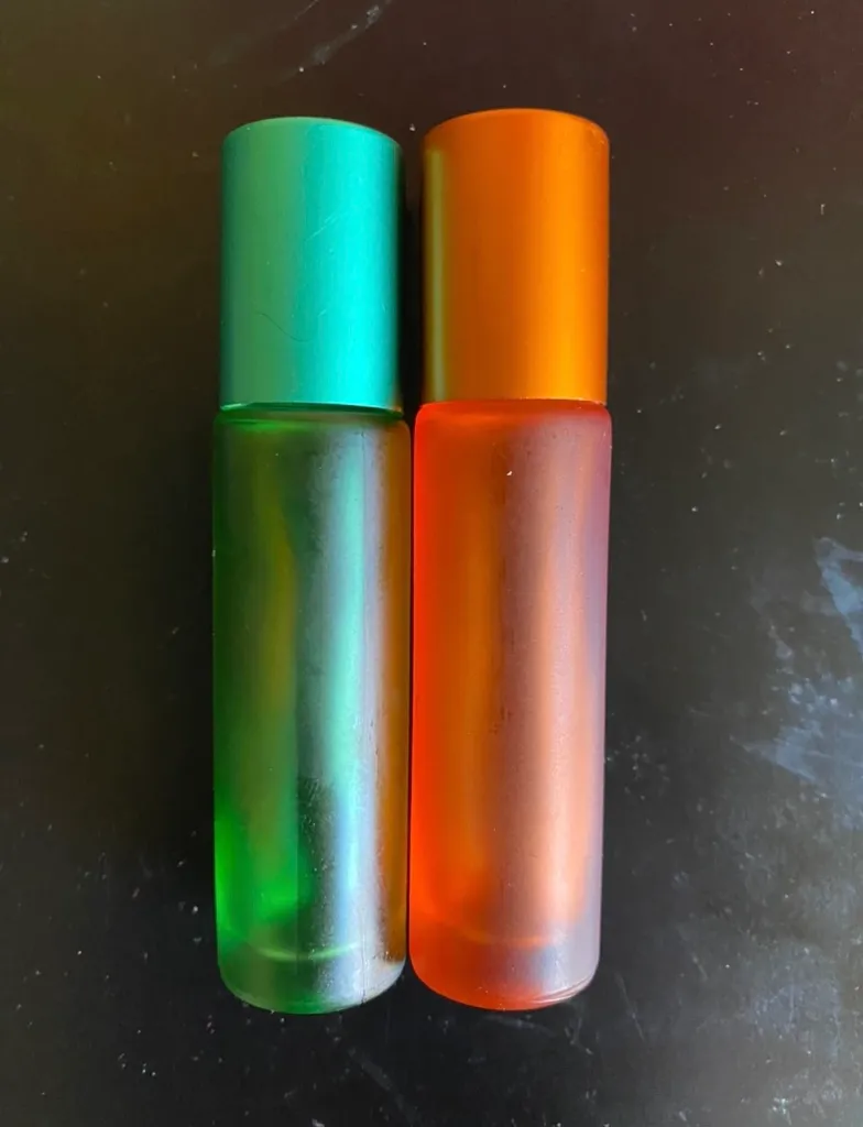 Roller ball glass bottles  photo 1