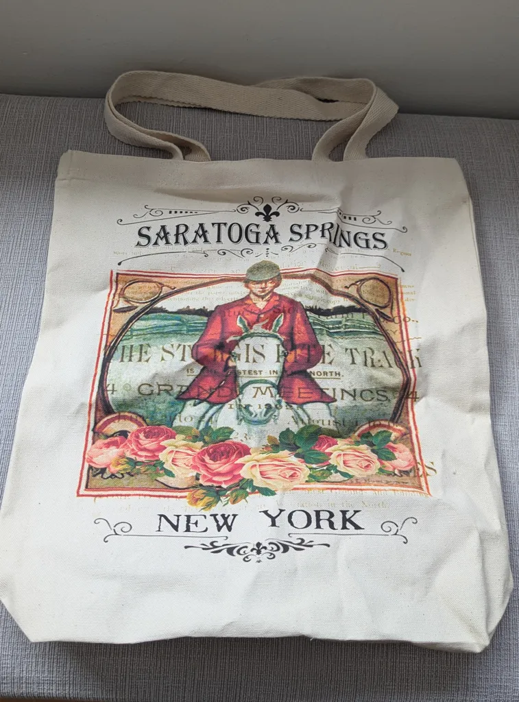Brand New Saratoga Springs New York Tote Bag photo 1