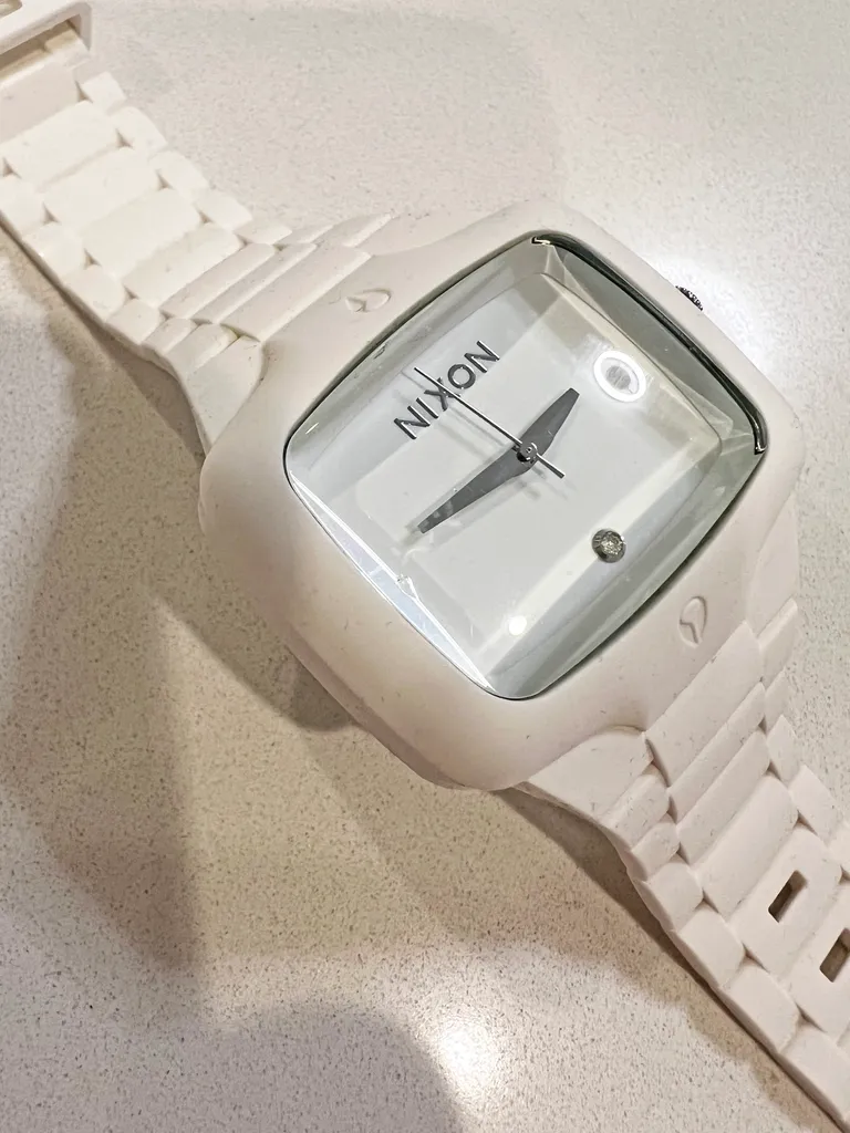 White Nixon Watch photo 1