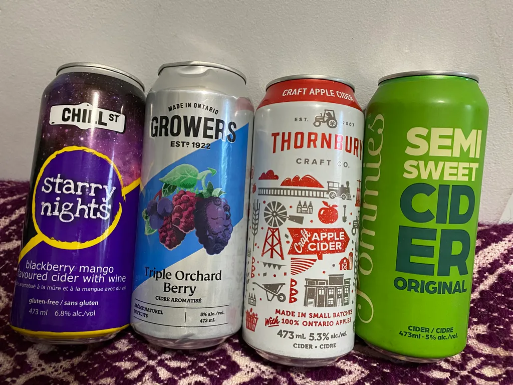 Assortment of Ciders photo 1