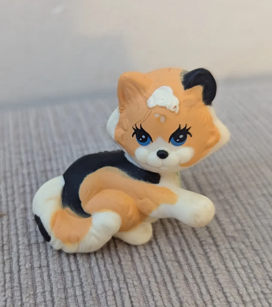 Vintage Calico Kitty Figurine photo 1