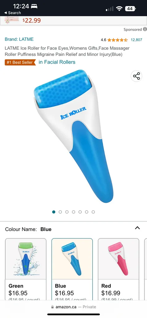 LATME ice roller for face/eyes photo 1