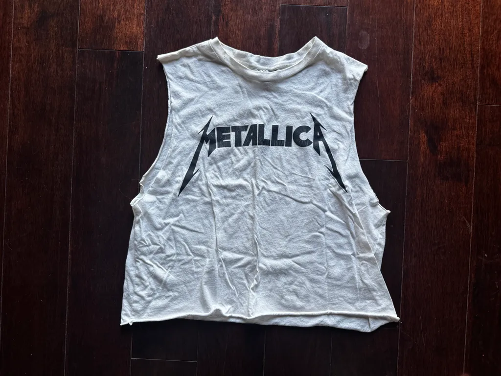 Metallica Cropped Tank / Small photo 1