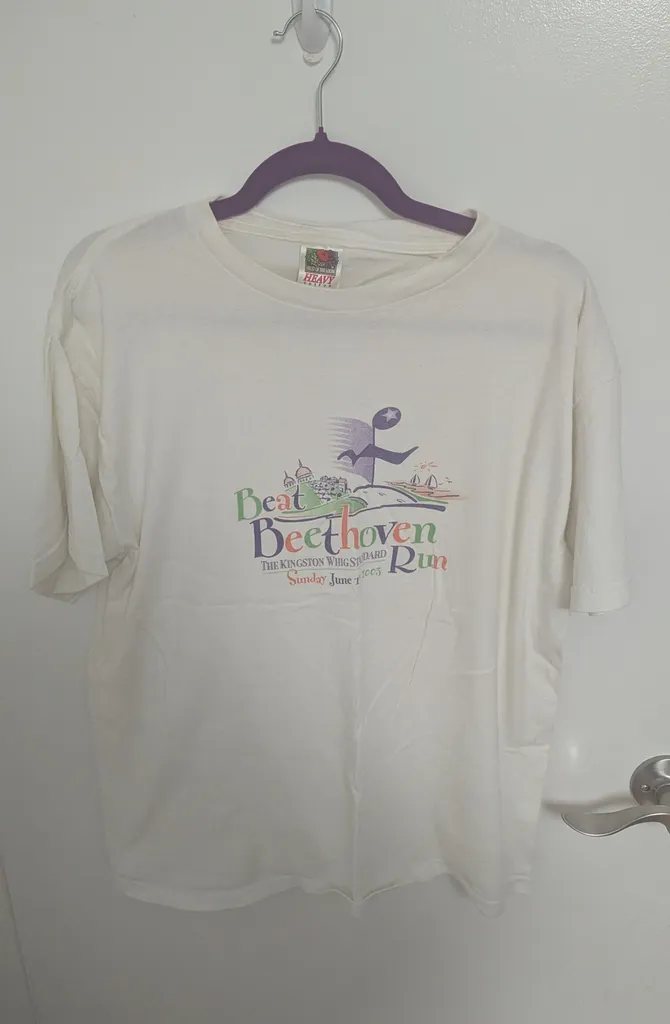 Beat Beethoven Run T-Shirt - Men's Size Large  photo 1