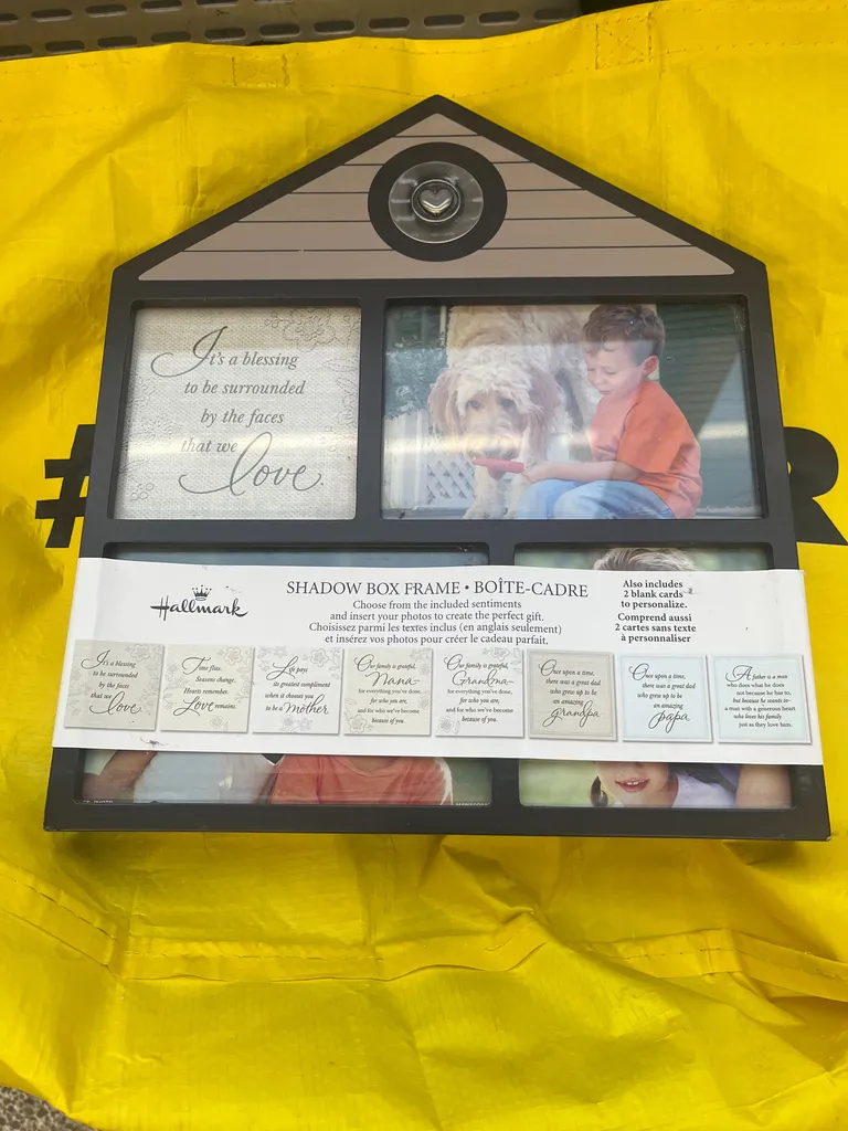 Hallmark house shadow box picture frame  photo 1