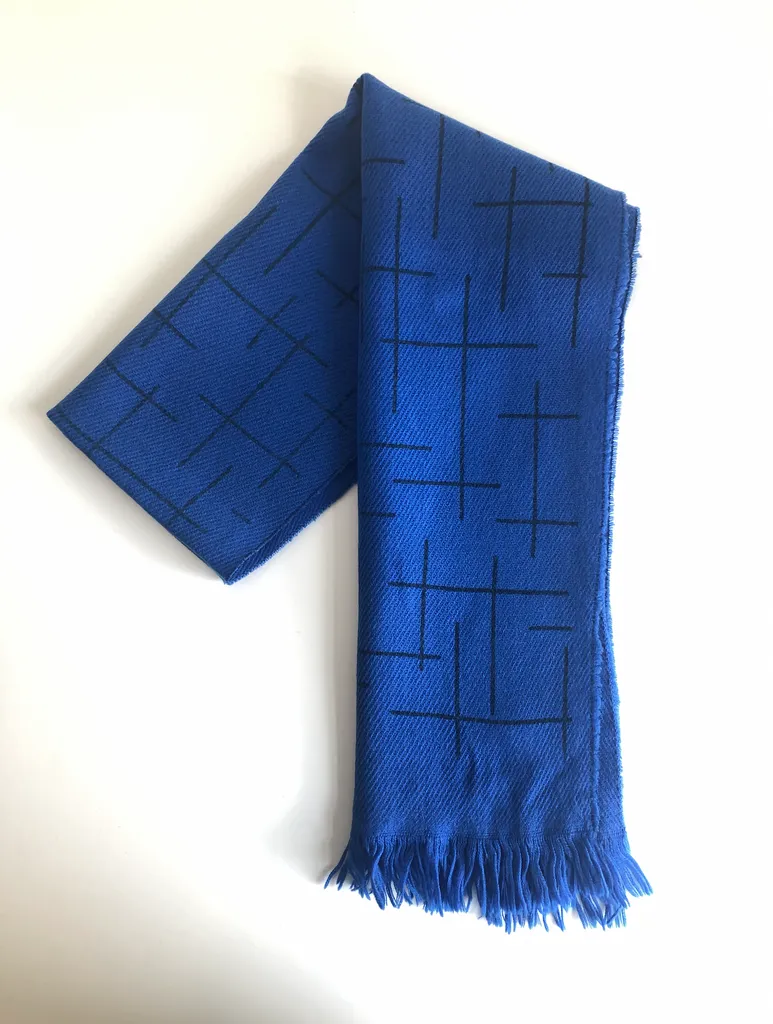 Blue Winter Scarf photo 1