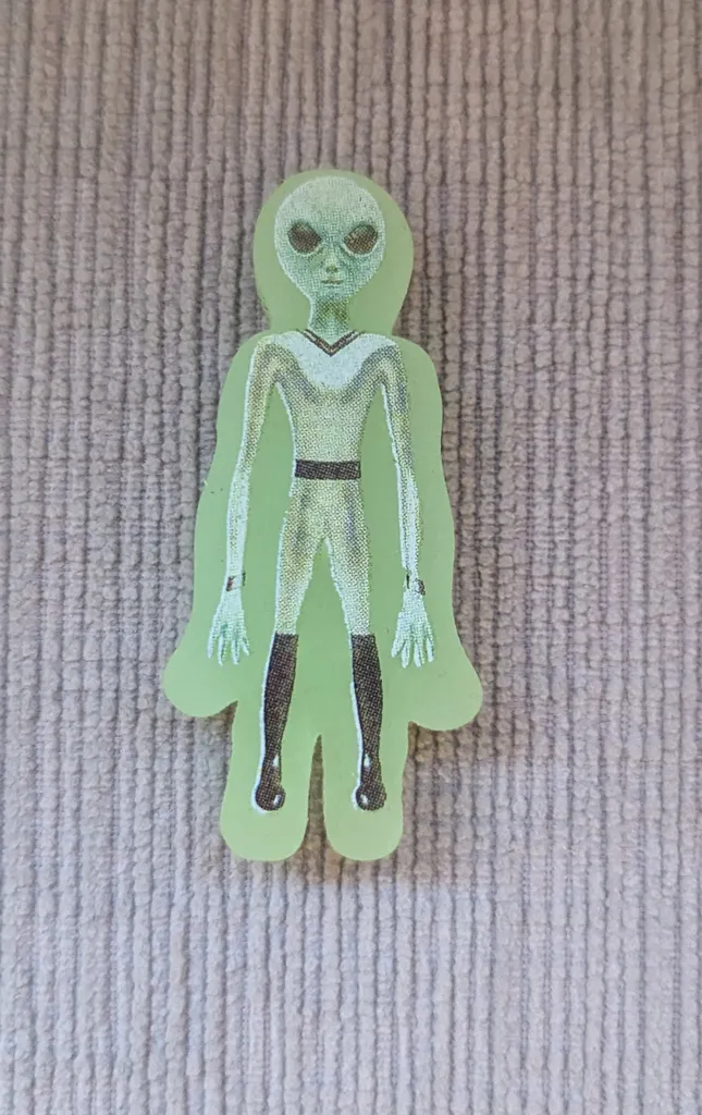 Alien Figurine Glow-in-the-Dark Collectible photo 1