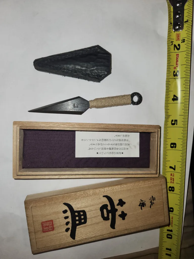 japanese hand made kunai photo 1