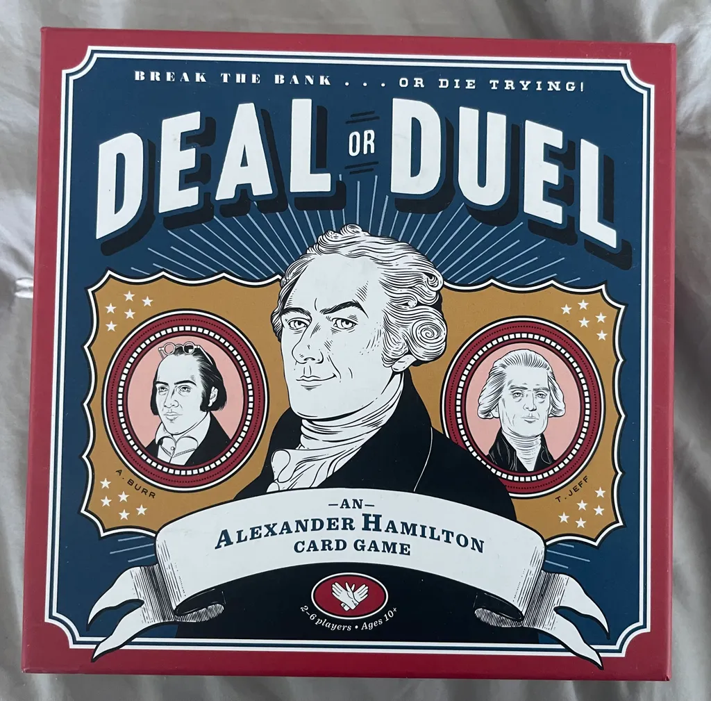 Deal or Duel - Alexander Hamilton Boardgame photo 1
