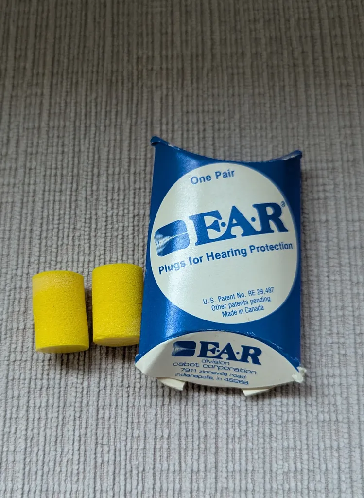 Brand New EAR Plugs for Hearing Protection - One Pair photo 1